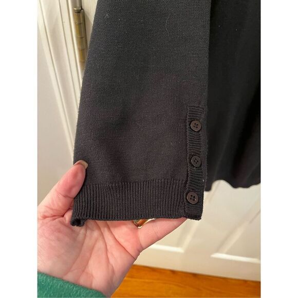 JG Hook Black Short Sleeve Square Neck Classic Sweater sz 3X NWT - Picture 3 of 6